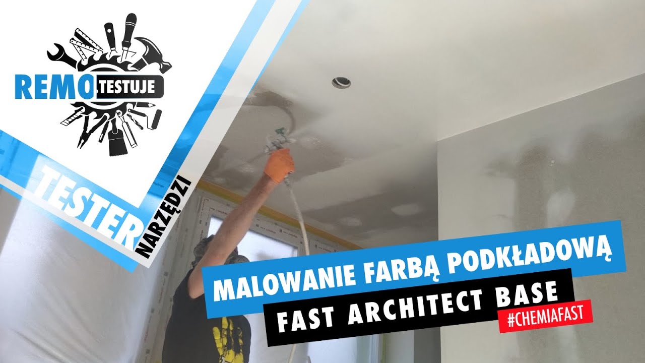 Malować farbą podkładową Fast Architect Base