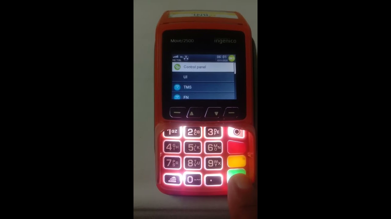 Cara matikan layar Mesin EDC BNI Agen46 ingenico Move/2500