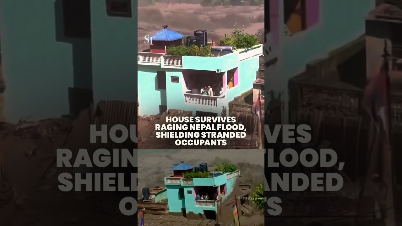 House survives raging Nepal flood, shielding stranded occupants