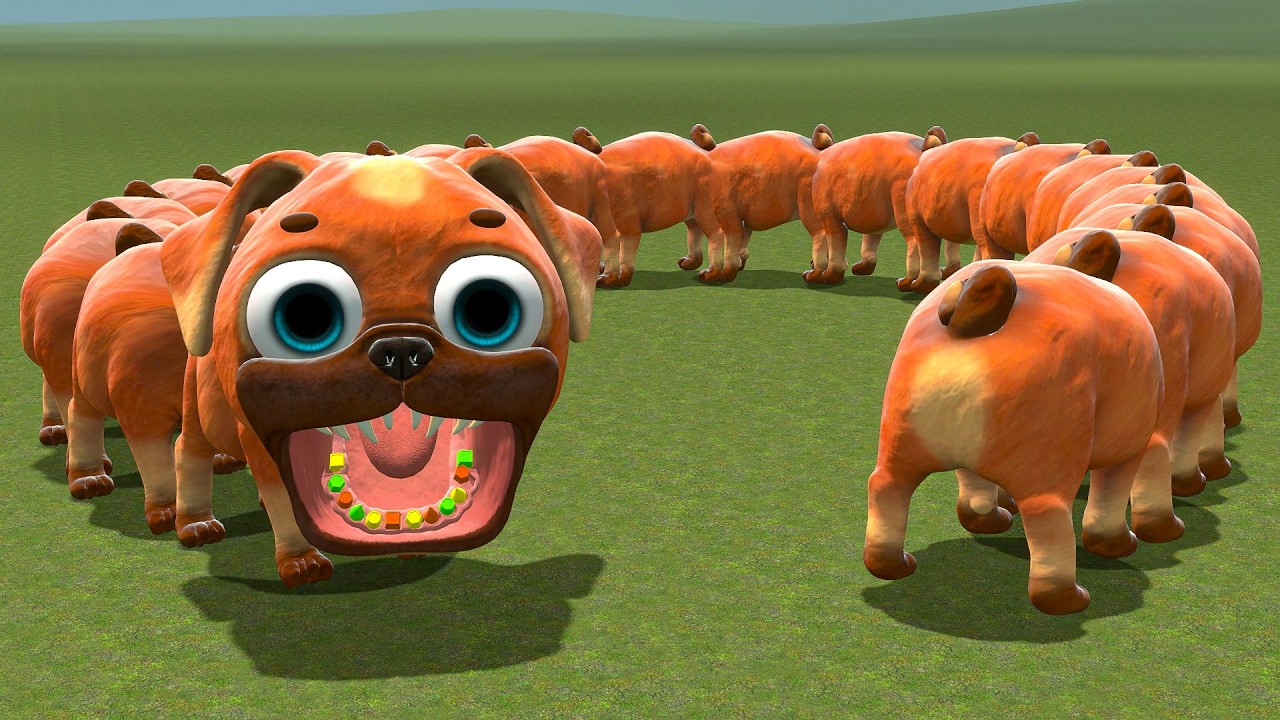 I FOUND HUNGRY WORM CHOMPY CHASEY! &mdash; Dark Pals: The 1st Floor in Garry&rsquo;s Mod