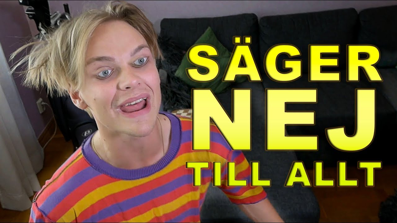 Hur man s&auml;ger NEJ!