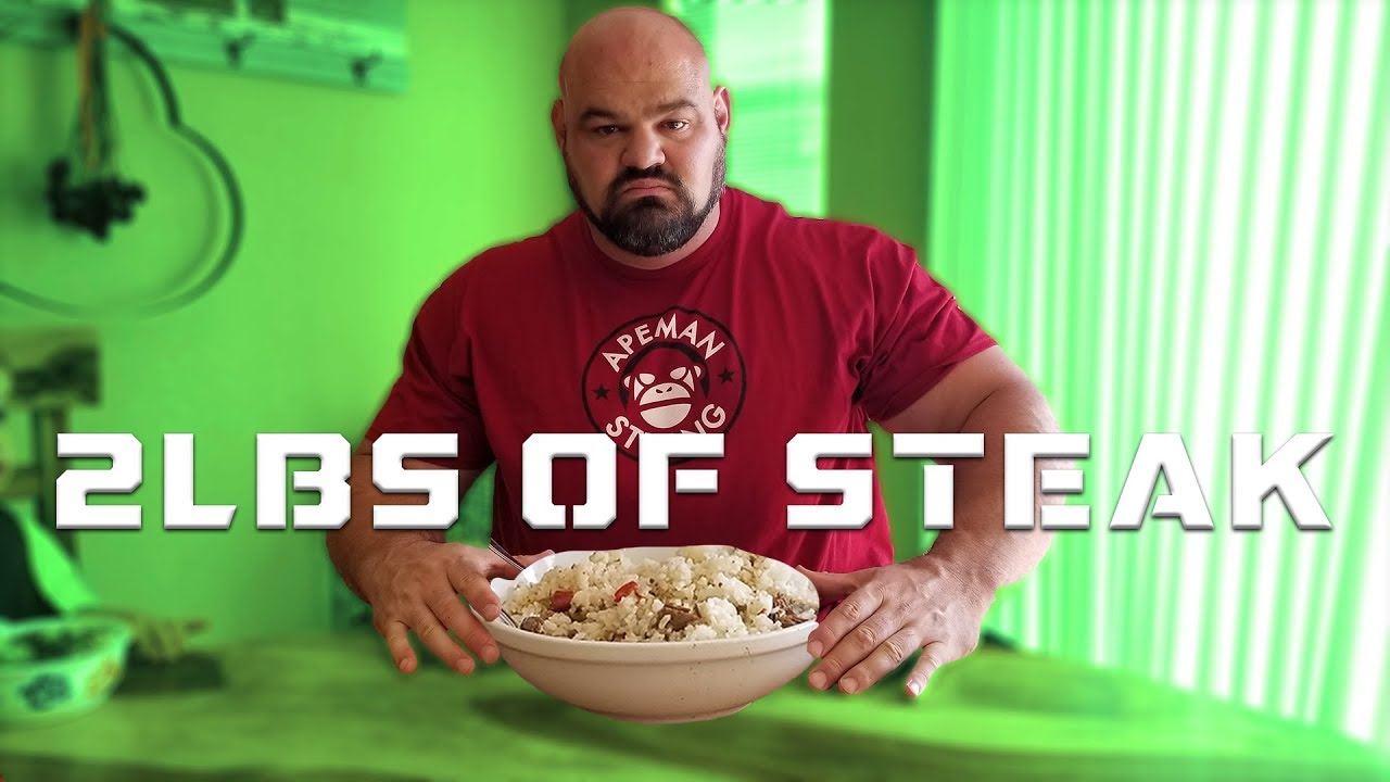 STRONGMAN MEALS TO GO | 2LBS OF STEAK  | BRIAN SHAW
