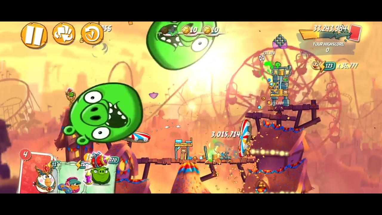 Angry Birds 2 King Pig Panic Today | AB2 KPP Today #160226