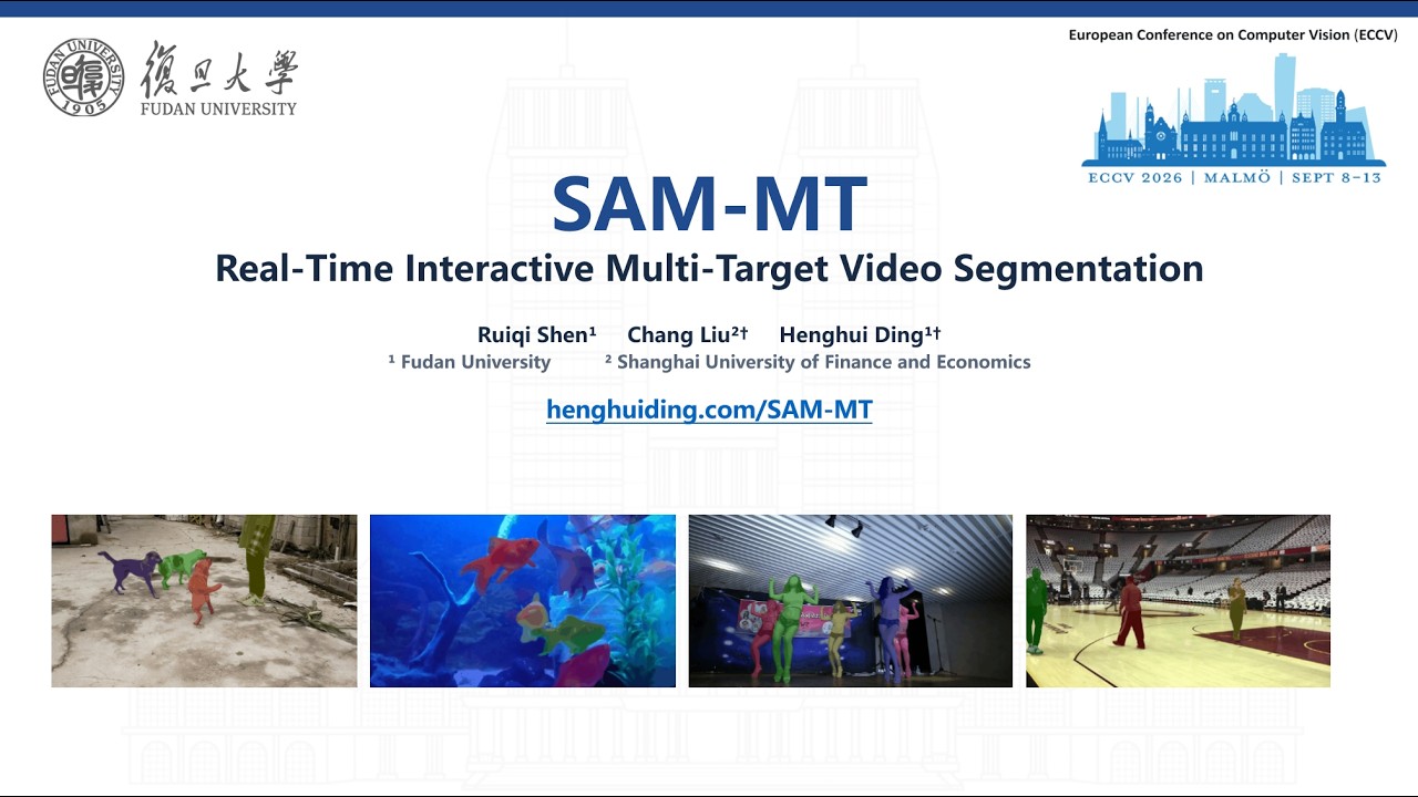 [ECCV 2026] Real-Time Interactive Multi-Target Video Segmentation