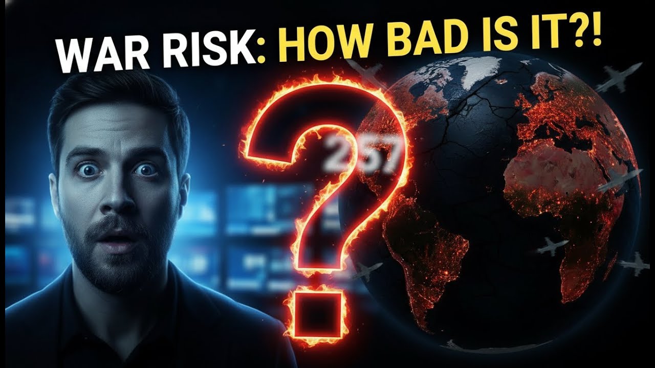 Is World War III Closer Than We Think? #worldwarrisk #geopolitics #warprobability #statistics