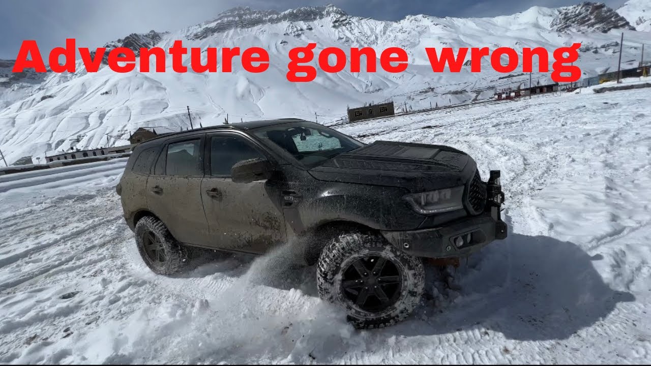 Spiti main Adventure Karna Pada Bhari @ASHWINSINGHTAKIAR @imabhishekkaushik @luckybaislavlogs9928