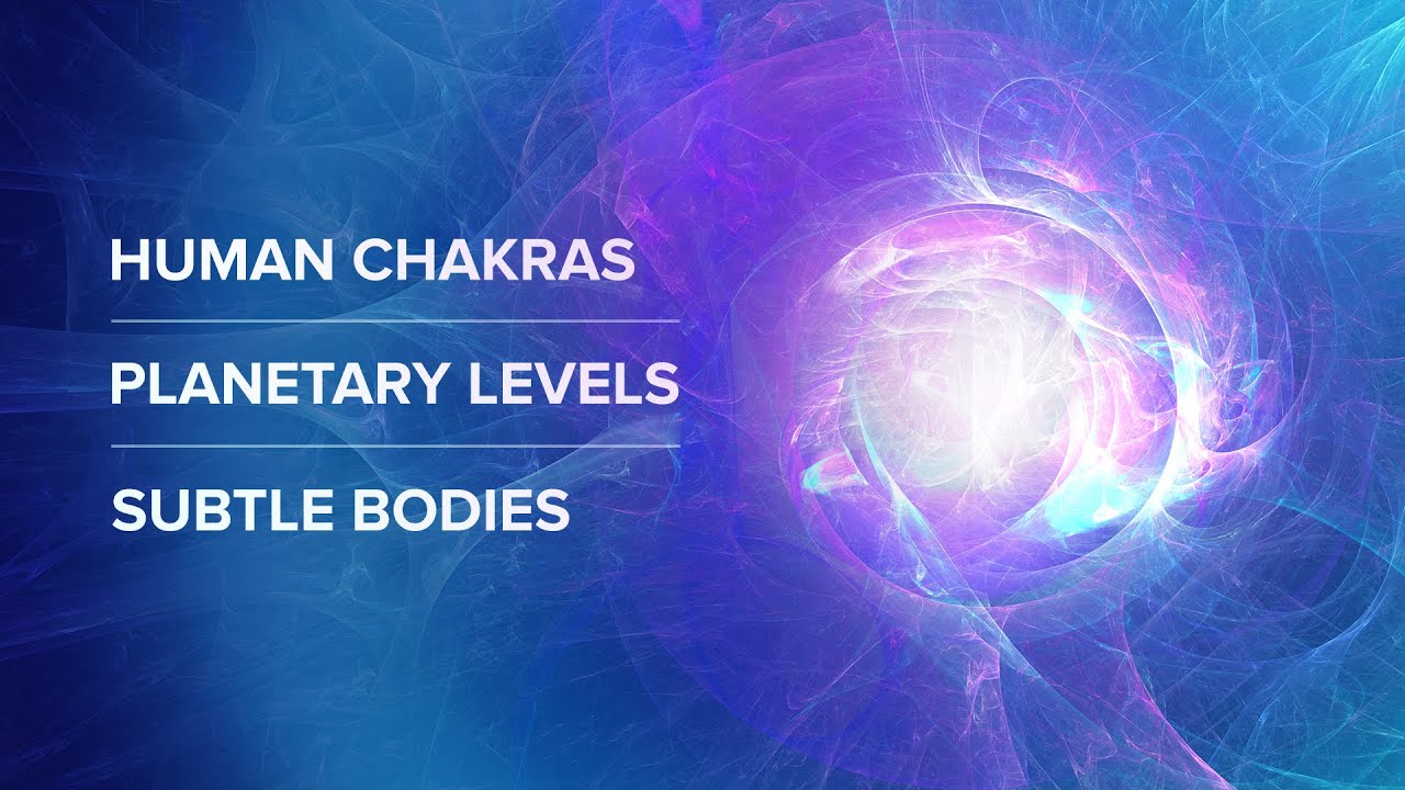 HUMAN CHAKRAS. Planetary levels. Subtle bodies