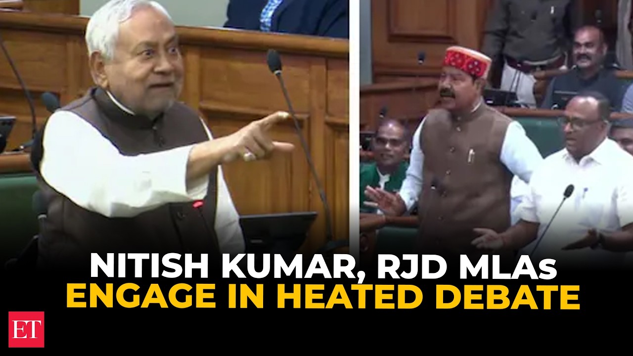 'Don't talk nonsense...'| Nitish Kumar, RJD MLAs engage in heated debate in Bihar Assembly