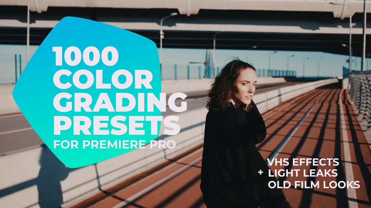 1000 Color Grading Presets for Premiere Pro