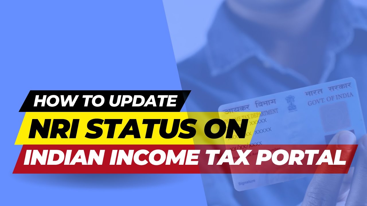 [Reloaded] How to Update NRI status in income tax portal? [Audio: Hindi | Subtitle: English]