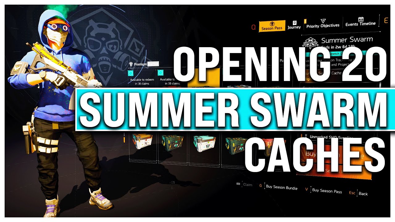 Opening 20 Summer Stretch Caches - CHECK PINNED COMMENT - The Division 2 Year 7 Season 1.