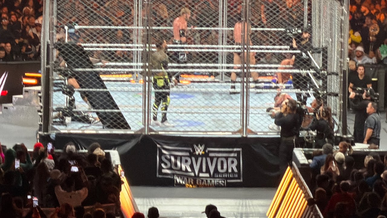 Jey Uso ENTERS WarGames, Destroys The Vision - WWE Survivor Series 11/29/25