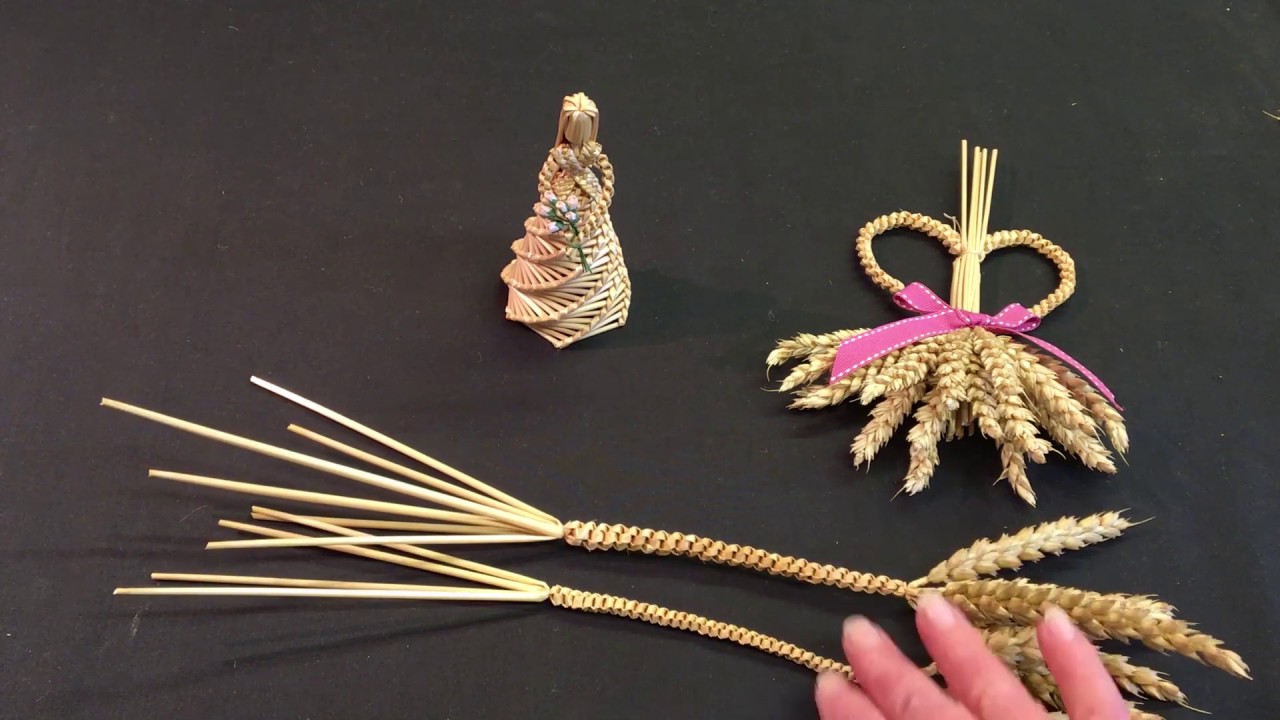 Straw Work Techniques: Fill the Gap Plaits