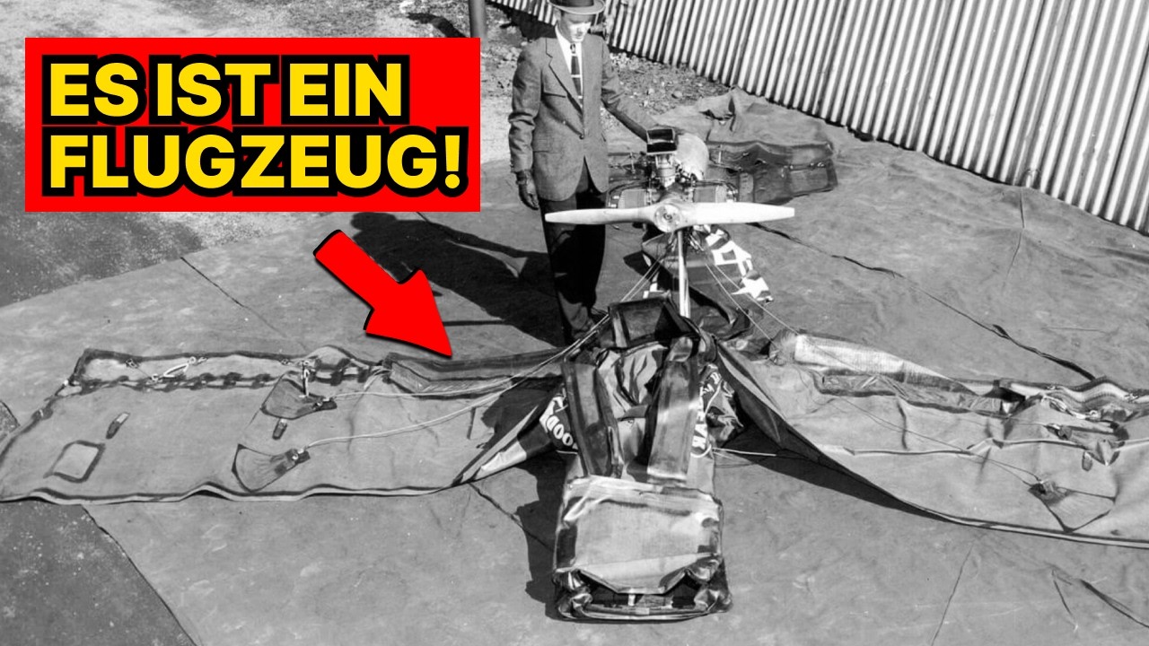 Das aufblasbare Flugzeug aus einer Kiste – Goodyears tödliches Experiment!