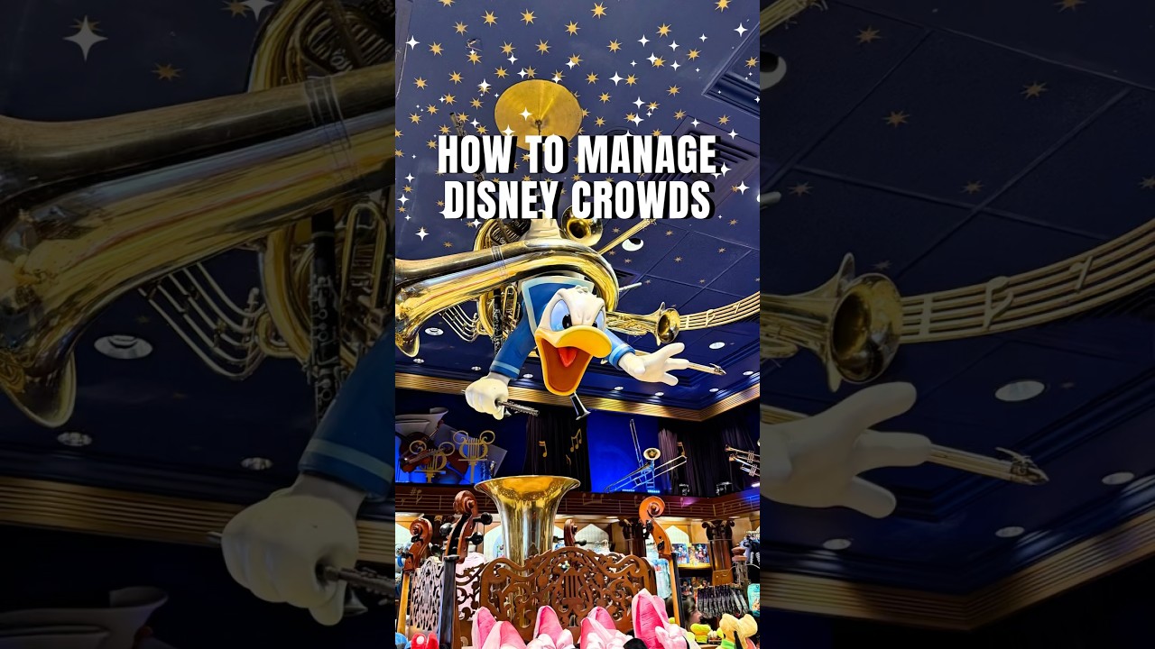 You NEED To Hear This Disney Crowds Advice!!😳 #disneytipsandtricks #disneytips #disneyvacation