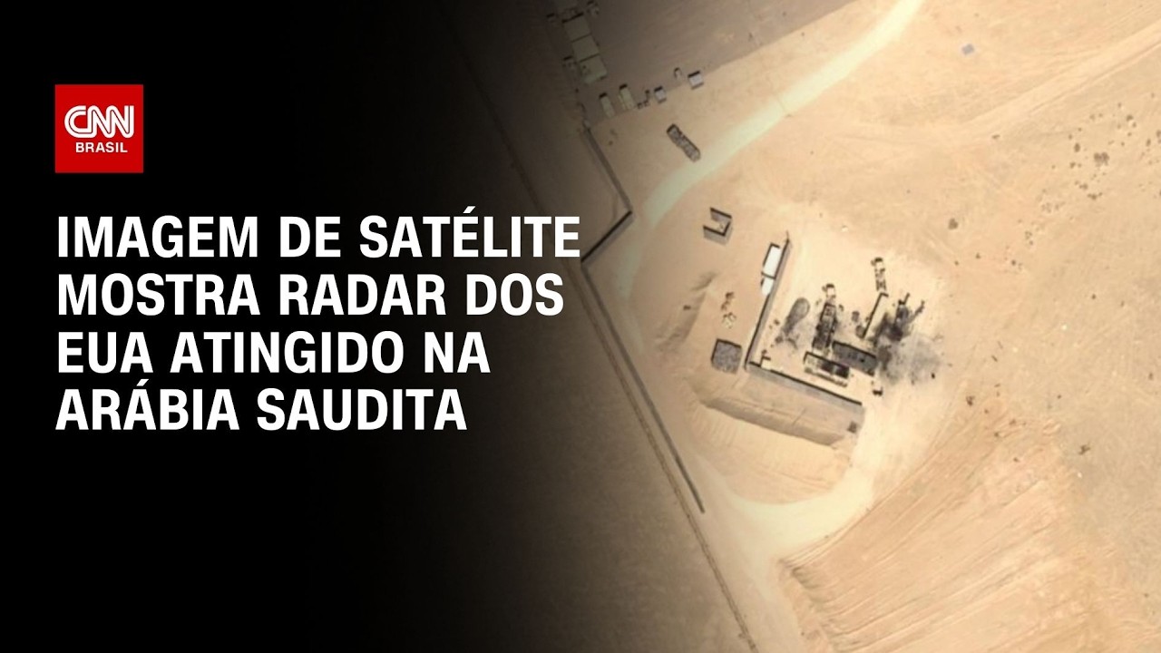 Imagem mostra radar interceptor de mísseis dos EUA atingido na Arábia Saudita | CNN PRIME TIME