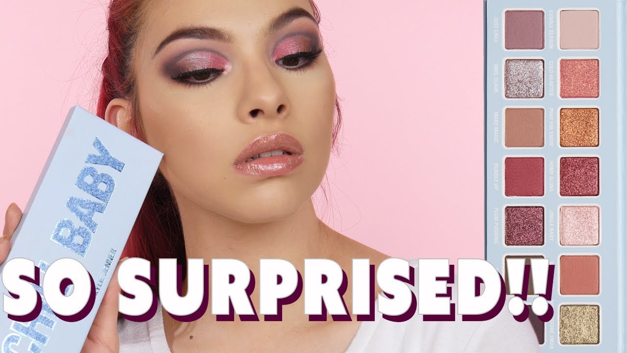 Kylie Jenner Chill Baby Eyeshadow Palette Swatches & Review