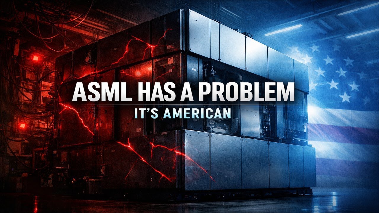 У компании ASML проблема. Она американская.