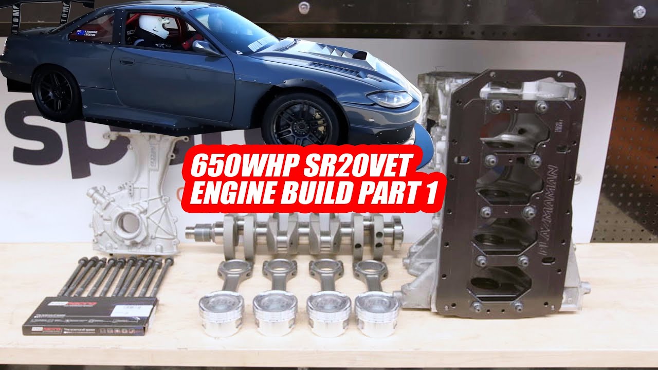 650whp SR22VET Engine Build Parts - JET200 Comeback Ep1