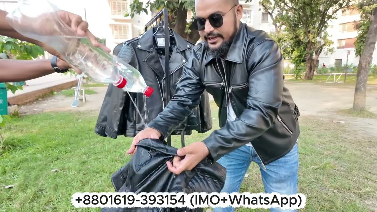 ৫০% ডিসকাউন্ট চায়না আর্টিফিশিয়াল লেদার জ্যাকেট 🔥 China Leather Jacket Offer Price 2026