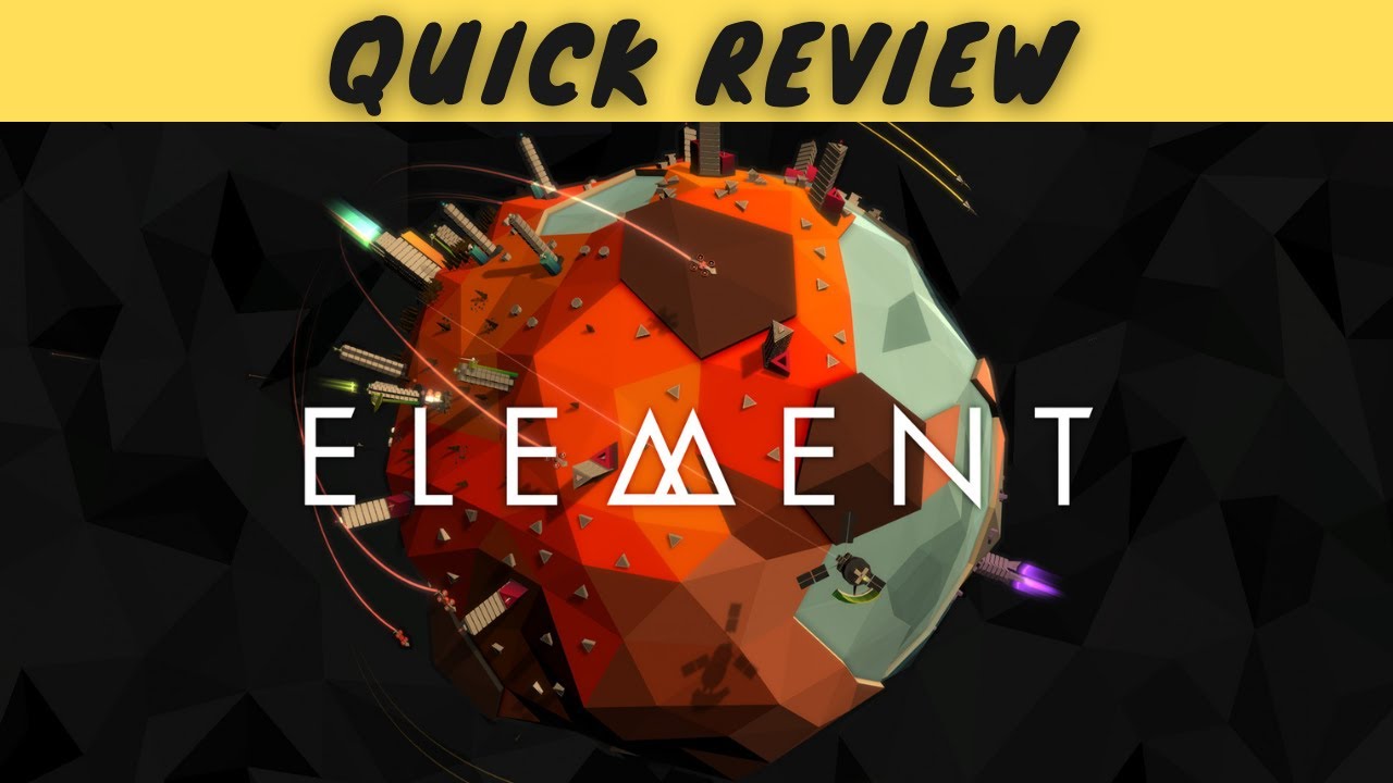Element RTS | Quick Review | A fast RTS in space!