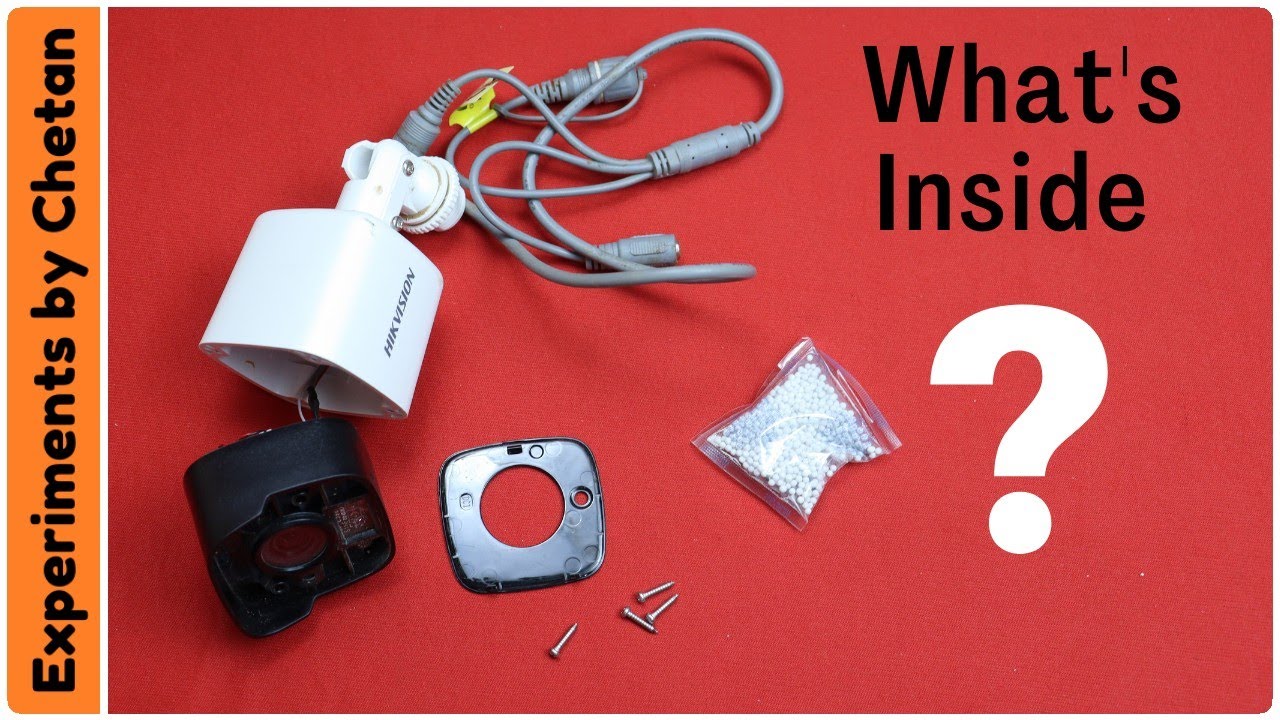 What's inside in a cctv camera 🤔