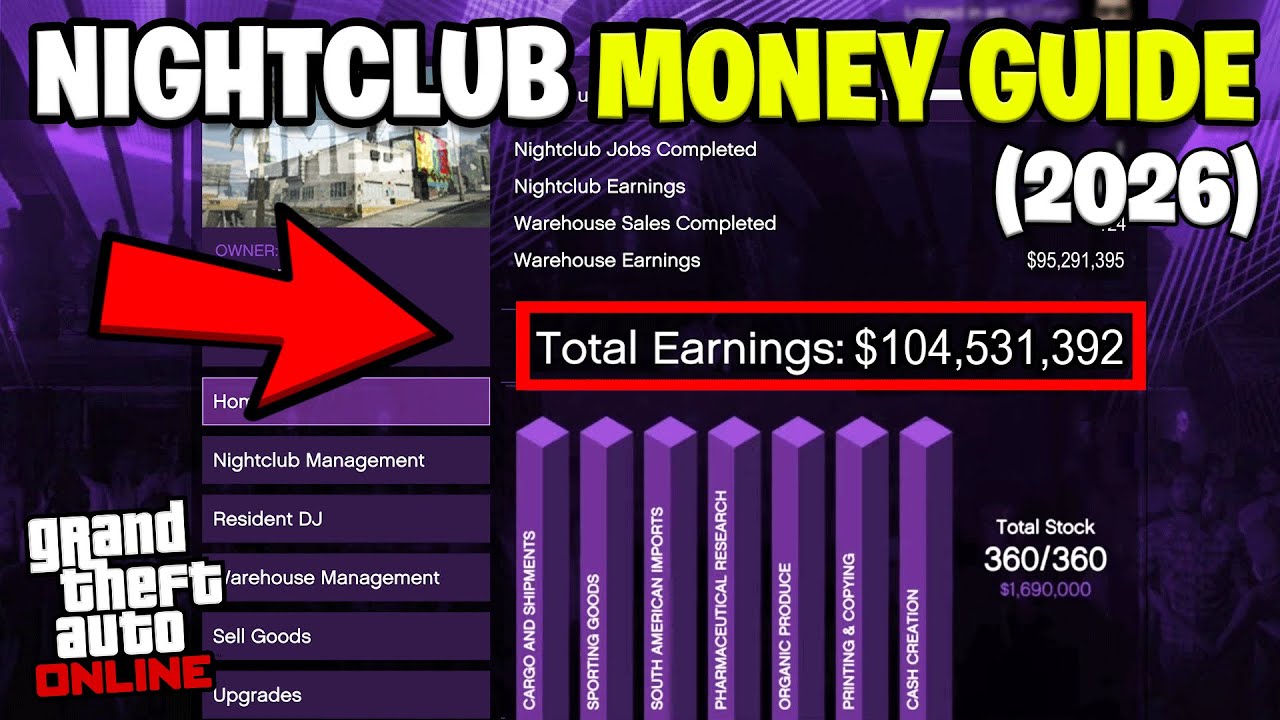How to Make MILLIONS with The Nightclub in GTA Online! (2025) Best Nightclub Guide GTA 5