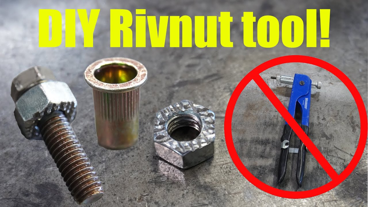 Инструмент Rivnut своими руками - Самодельный инструмент RivNut/Nutsert - легко изготовить!