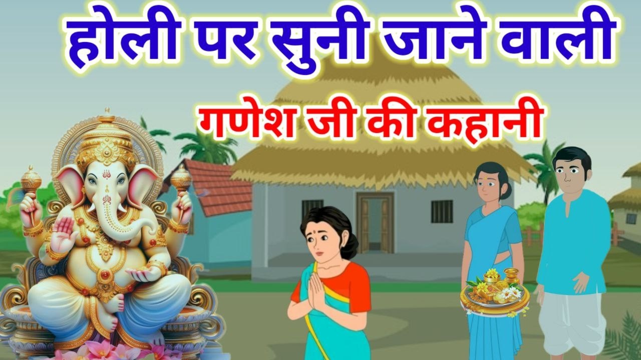 होली पर सुनें गणेश जी की चमत्कारी कथा | Holi Special Ganesh Ji Ki Kahani 2026