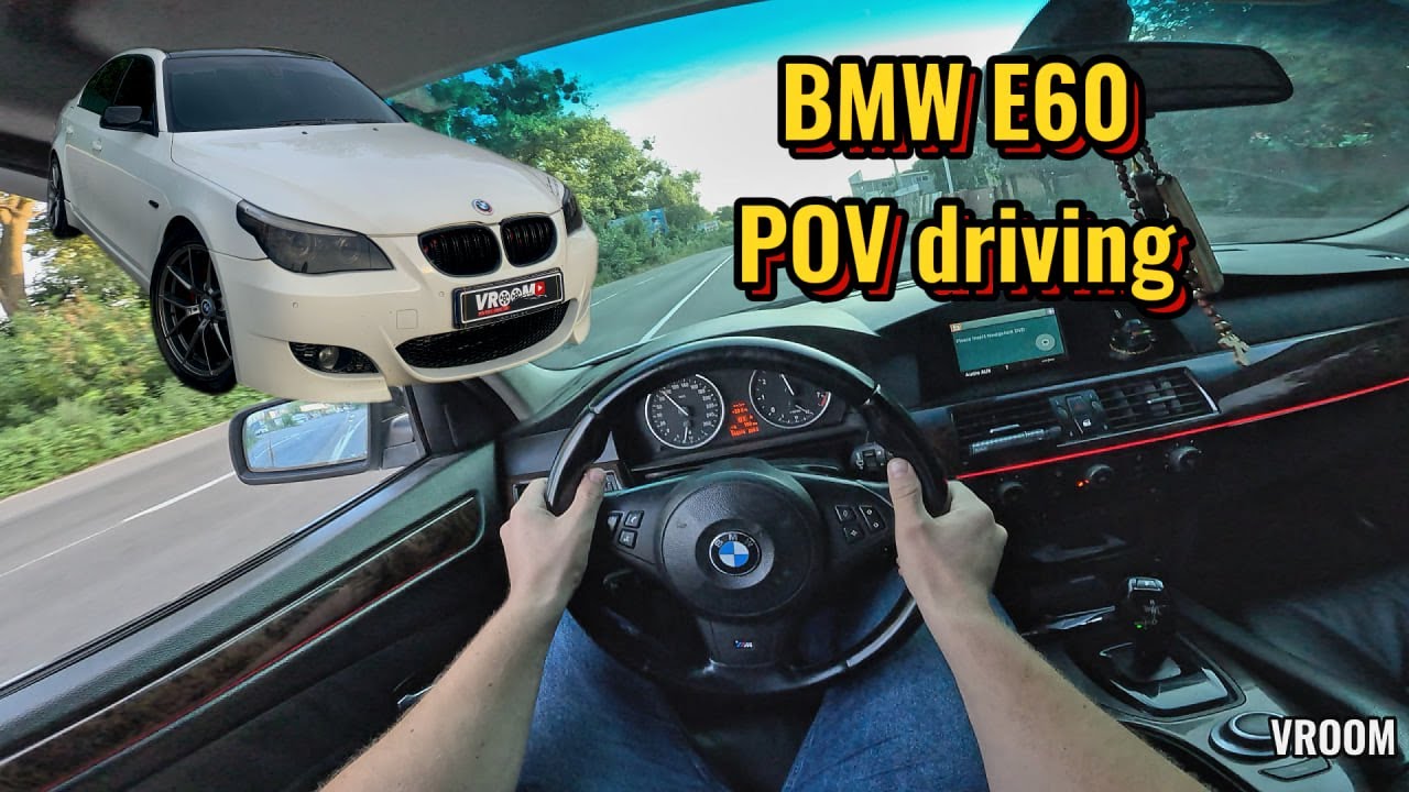 2007 BMW 530i E60 AT - POV test-drive