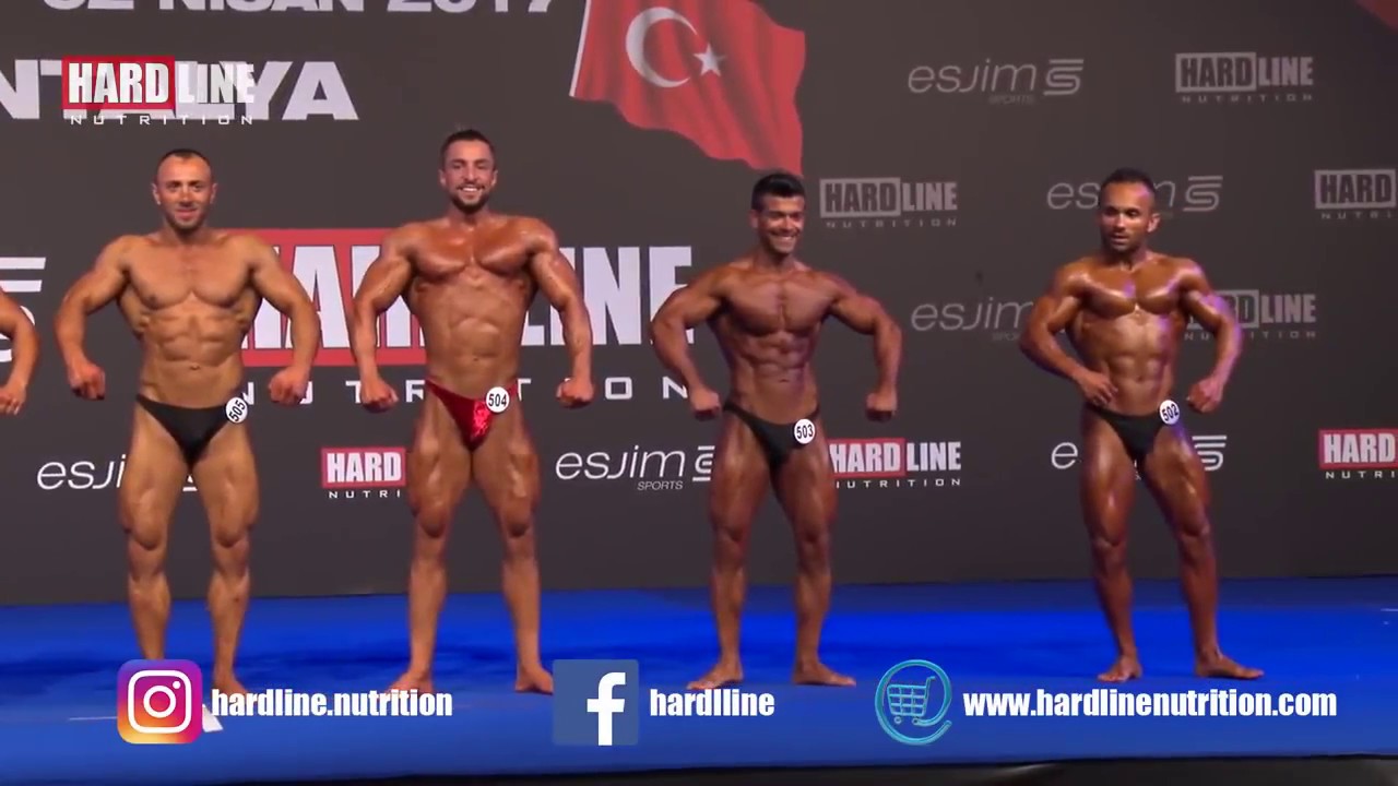 Tuna Silecek IFBB Türkiye Şampiyonası -70 KG Antalya 2017