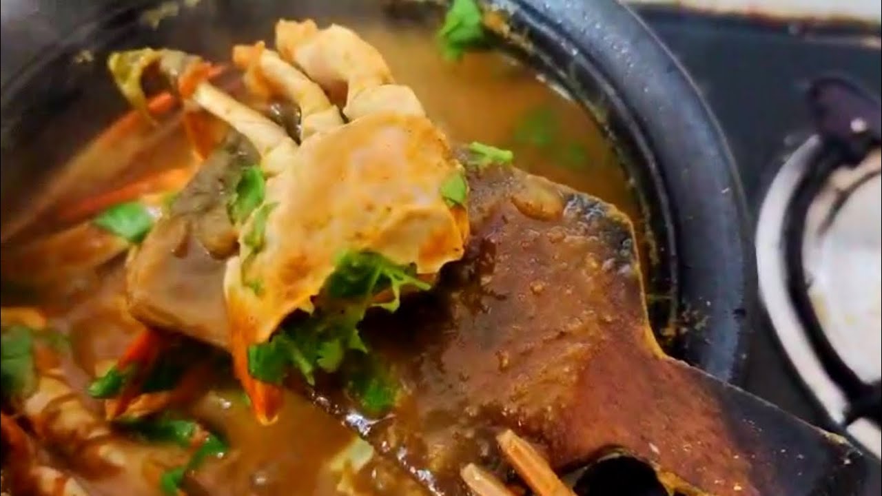 மண்பானைல நண்டு குழம்பு… சுவை வேற லெவல்! #southindianfood #subscribe #tamilcooking #villagecooking 