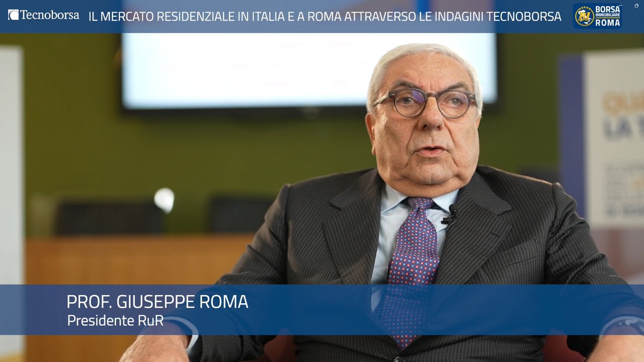 Il mercato residenziale in Italia e a Roma attraverso le indagini di Tecnoborsa