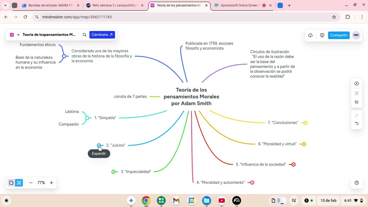 Teoría de los pensamientos morales - reto semana 2 - introducción al área profesional