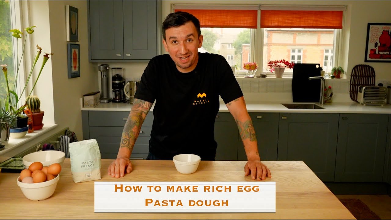 Homemade Pasta 101 Rich egg Pasta Dough - make pasta like a PRO. PASTATUBE