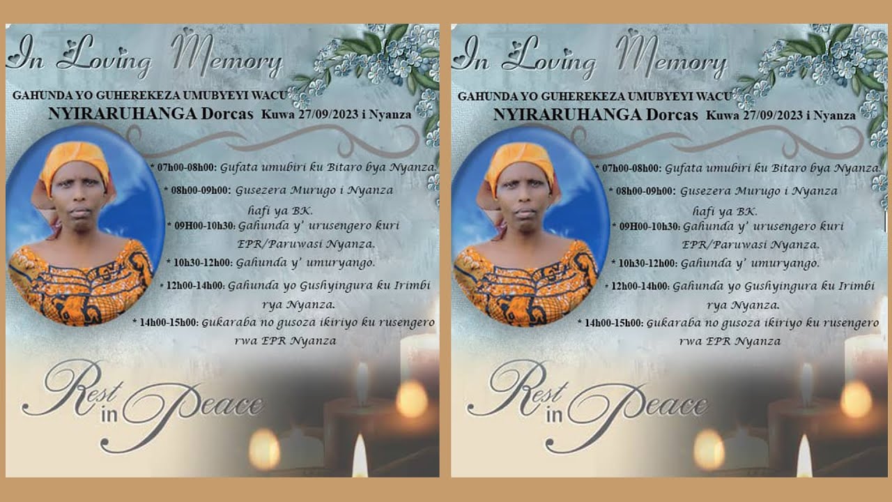 UMUGOROBA W'IKIRIYO - NYIRARUHANGA Dorcas (26-09-2023)