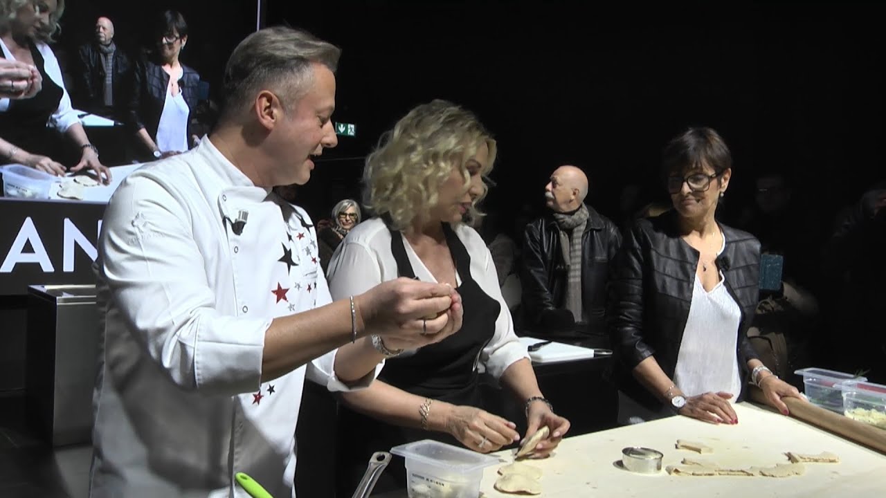 Cooking show a Gustincanto con Antonella Clerici e Daniele Persegani Presenta Franca Rizzi