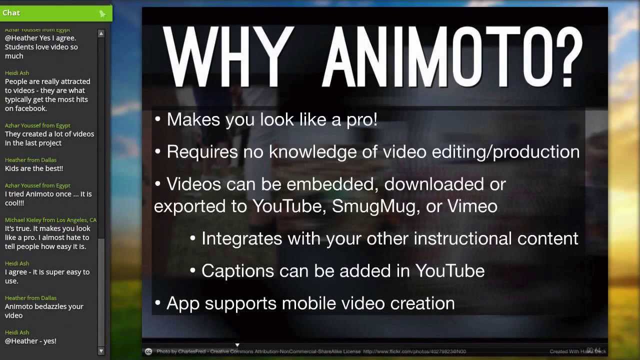 Faculty eCommons - Create Engaging Video with Animoto
