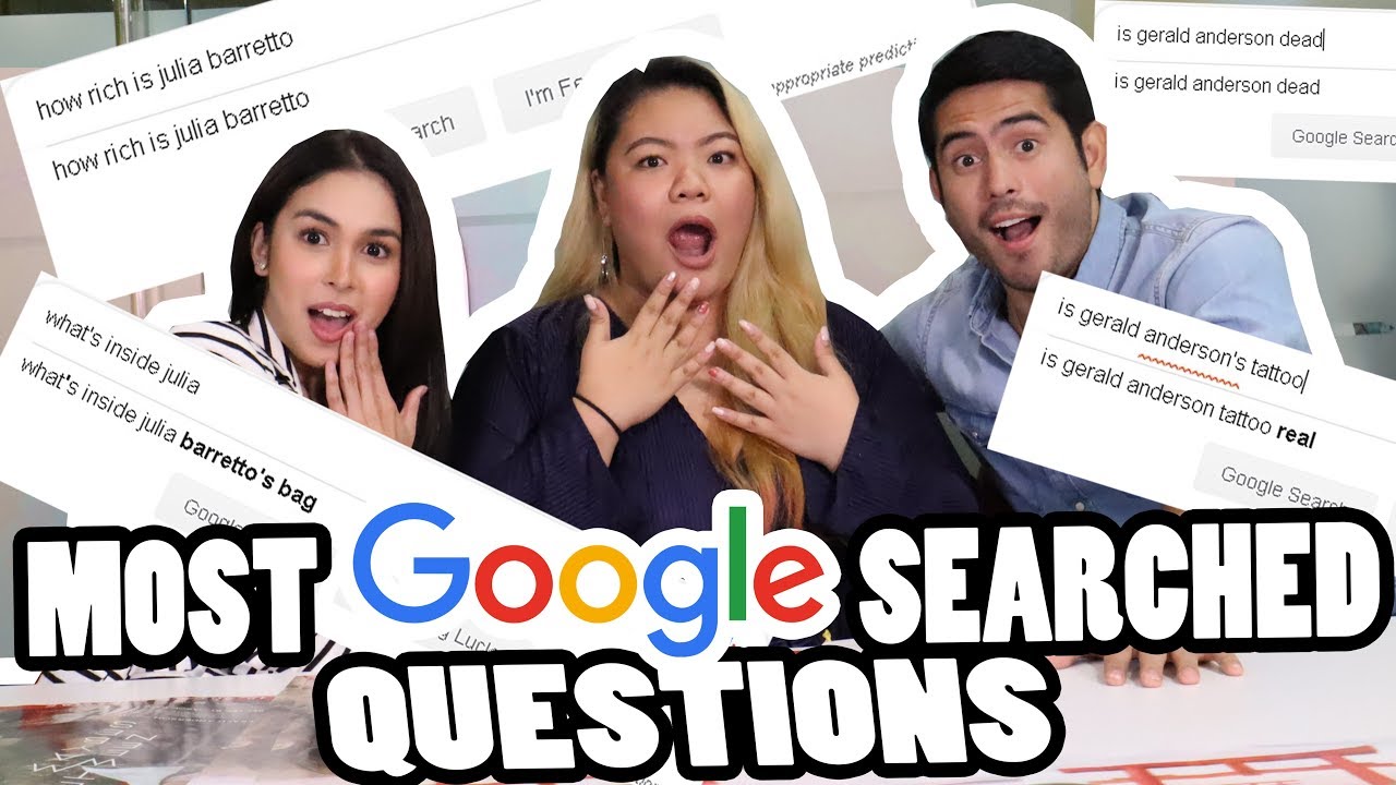 KULITAN WITH JULIA BARRETTO AND GERALD ANDERSON! (Most Google Searched Questions) #BetweenMaybes