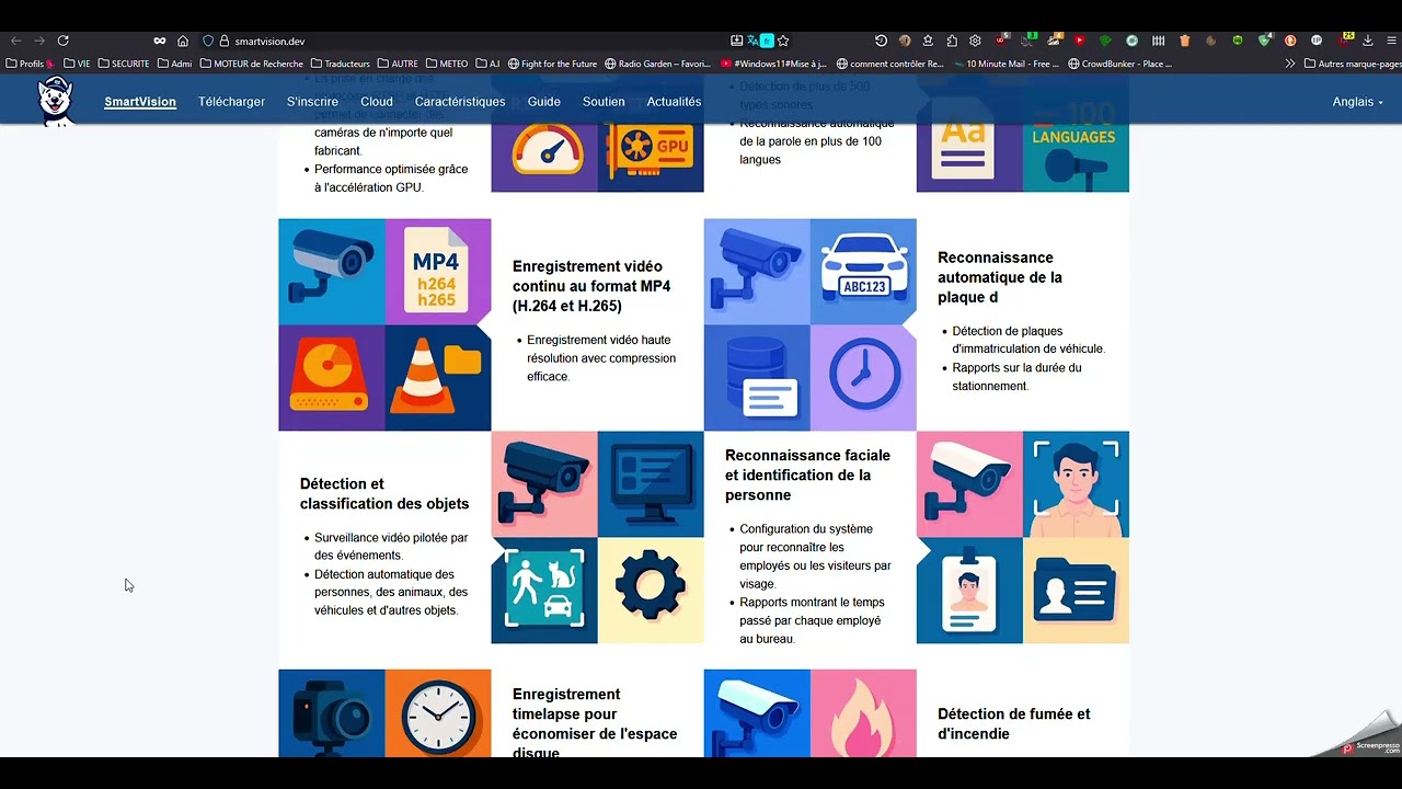 #Windows10#Windows11#SmartVision v 5.7 🎦 free & payant💵