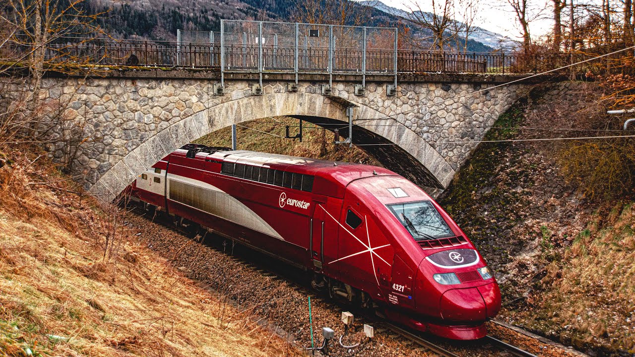 TGV ET AUTRES TRAINS EN ACTION DANS LES ALPES FRANÇAISES ! 🇫🇷