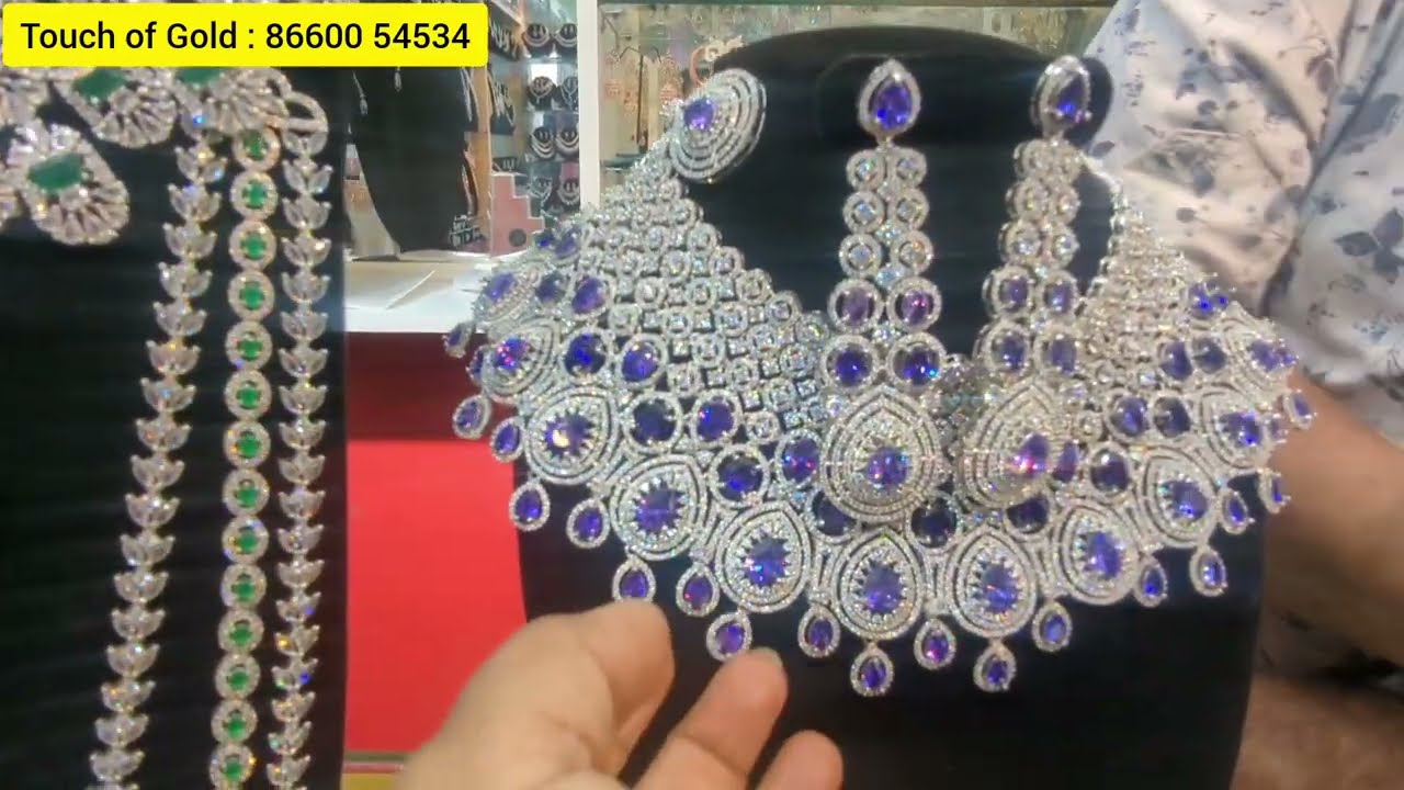 American Diamonds & Zercon Stones Fashion Jewellery @ Budget Range | Commercial Street Bangalore
