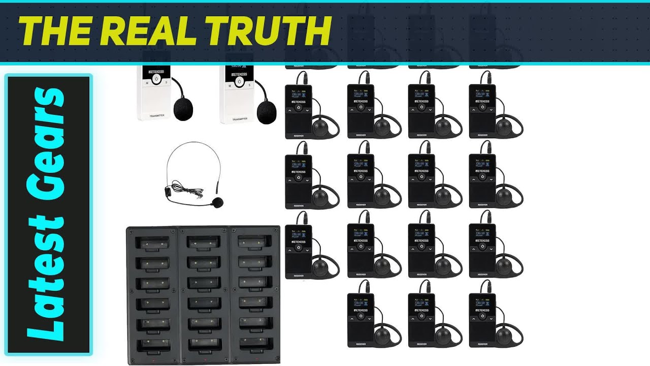 Retekess TT116: Best System for Church Translation & Factory Tours