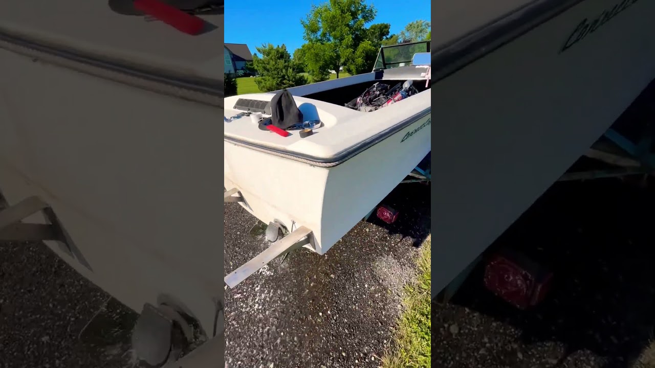 LS inboard ski boat