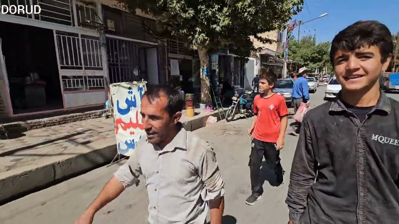 Akram's sons receive their first day's wages