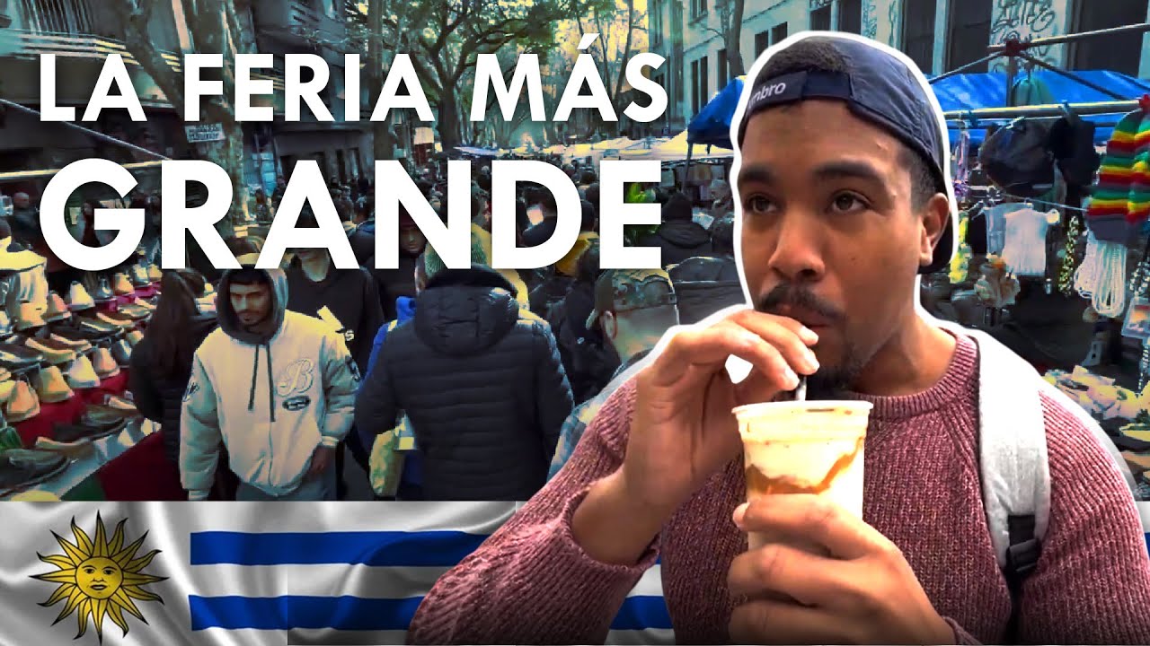 Nos acabamos de MUDAR y fuimos a la FERIA MÁS GRANDE de URUGUAY 😱 | Tristán Narvaja