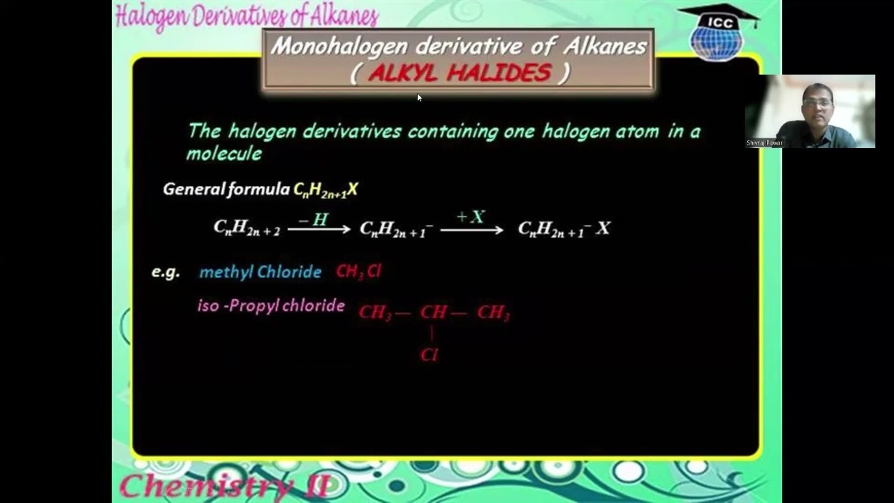 Halogen Derivative Lect1