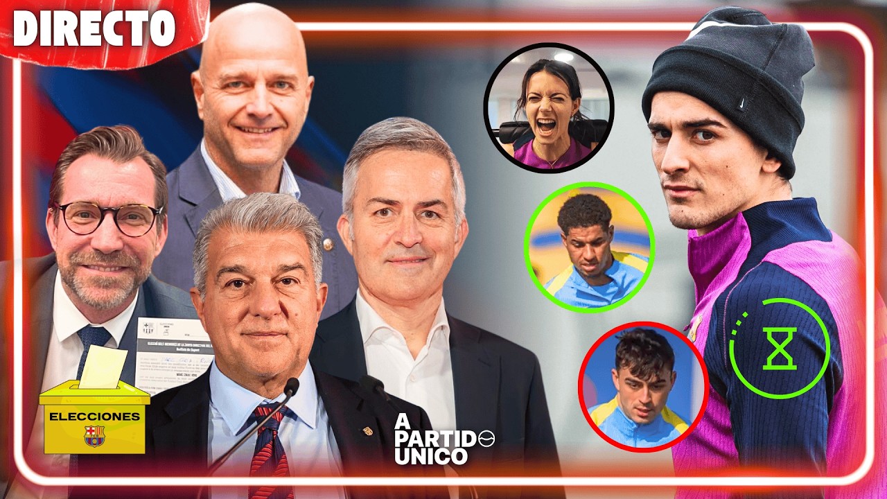 🔴 ELECCIONES BARÇA: así están | PEDRI y RASHFORD OK | GAVI y AITANA avanzan
