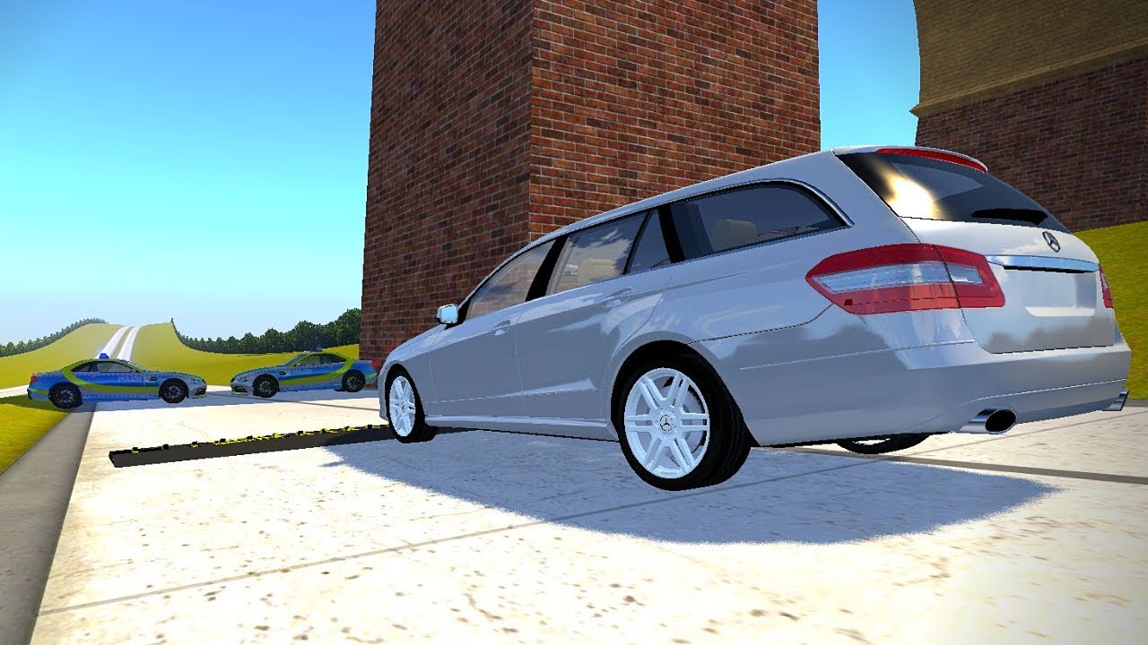 POLICE ROADBLOCKS - CAR CRASHES COMPILATION - BeamNG Drive #58