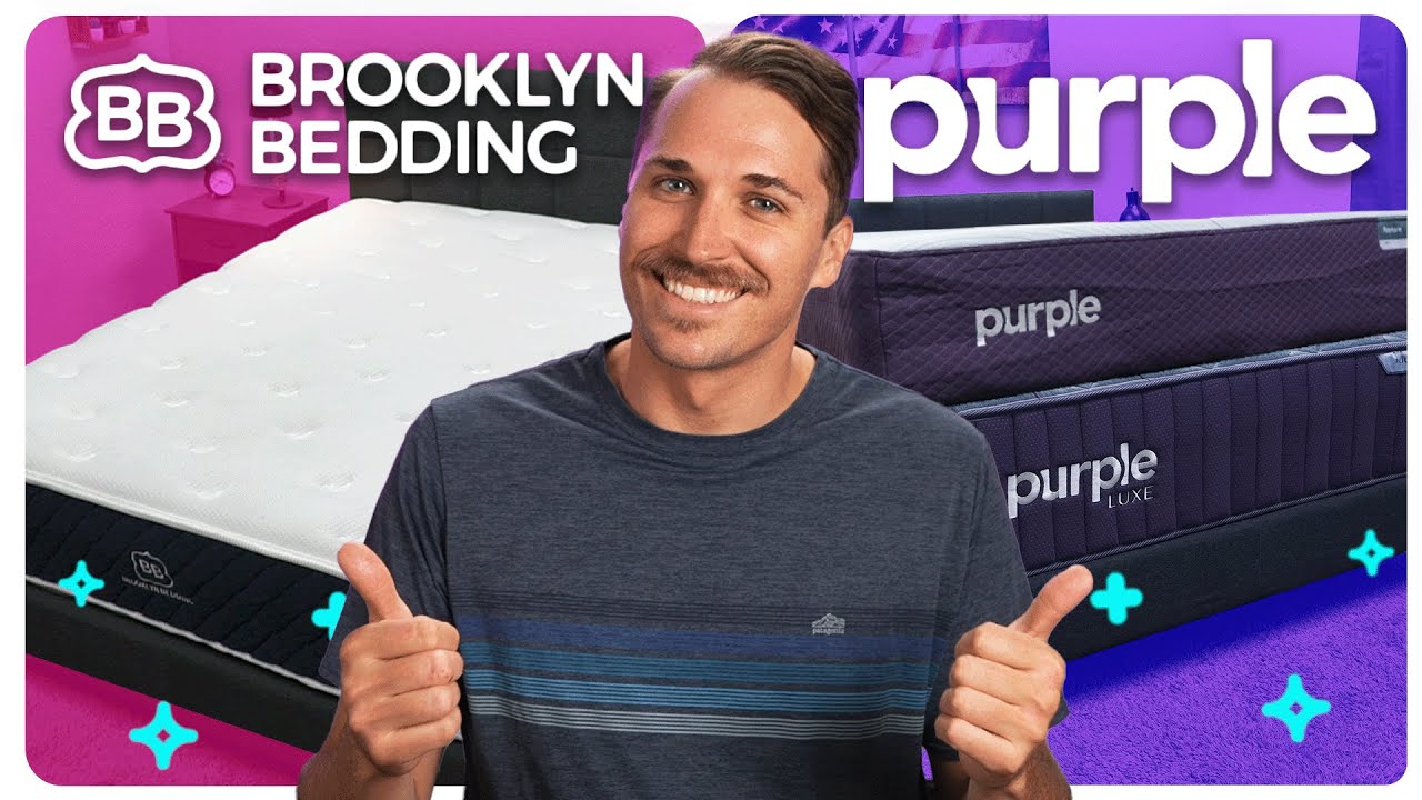 Brooklyn Bedding vs Purple | Premium Hybrid Mattress (NEW REVIEW)